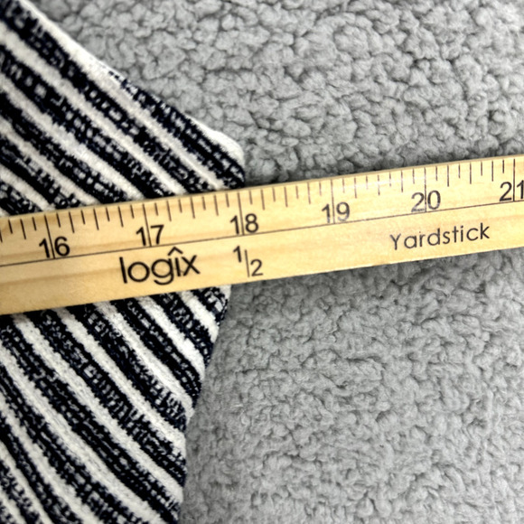 Ivanka Trump Fit & Flare Dress Womens 8 Blue Striped Nautical Old Money Preppy - Picture 4 of 6